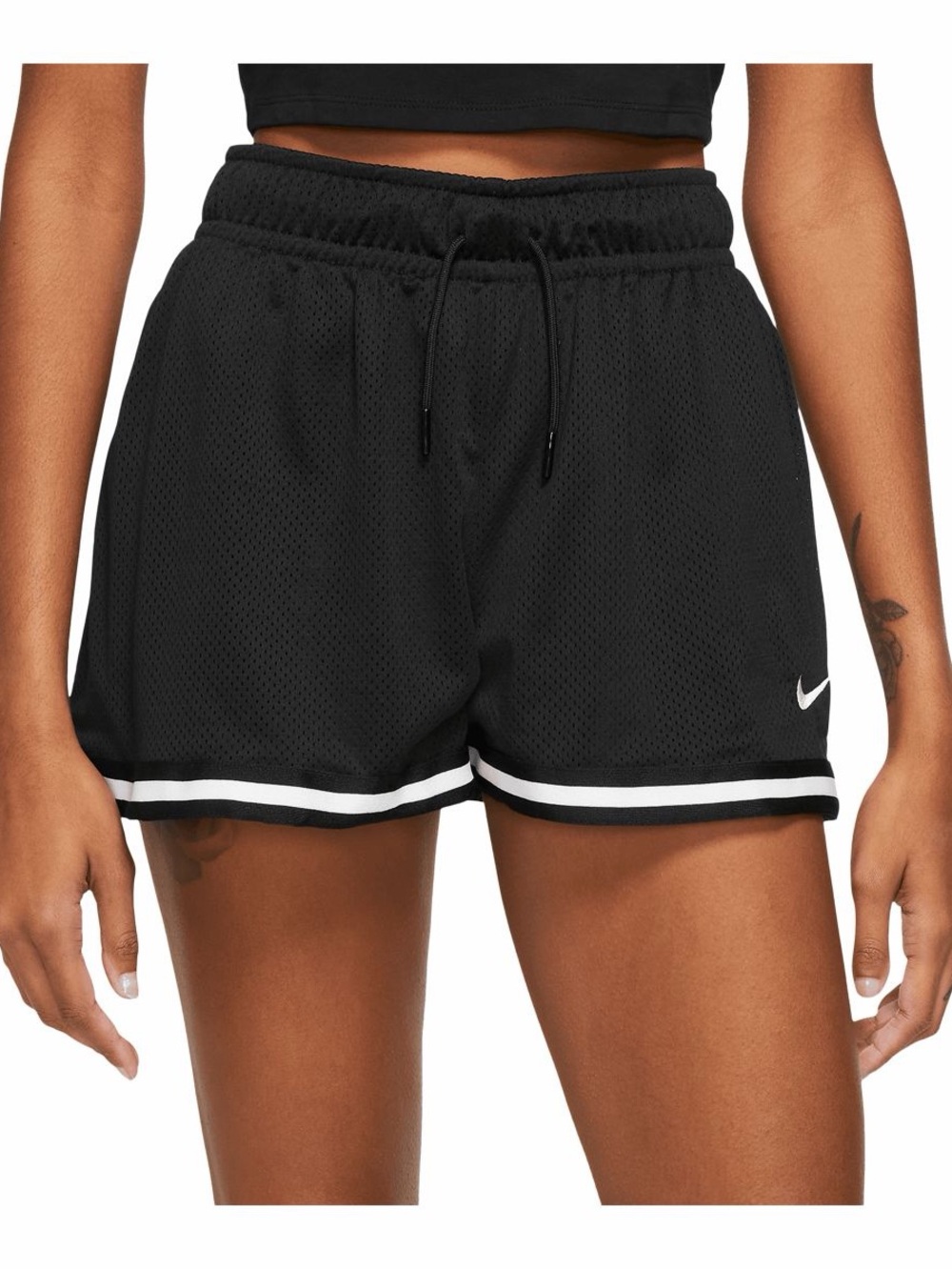 Nike Sportswear Essential Mesh Mid-Rise Shorts. Perfect Shape! Women’s Small.